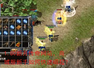 1.80新开传奇网站,商城服新手如何快速崛起? 1.80新开传奇网站,商城服新手如何快速崛起?