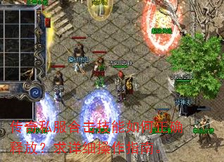 传奇私服合击技能如何正确释放?求详细操作指南。 传奇私服合击技能如何正确释放?求详细操作指南。