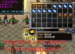 传奇SF竞技场如何快速提升排名?户外PK有哪些必胜技巧? 传奇SF竞技场如何快速提升排名?户外PK有哪些必胜技巧?