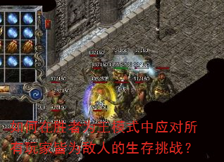 如何在胜者为王模式中应对所有玩家皆为敌人的生存挑战? 如何在胜者为王模式中应对所有玩家皆为敌人的生存挑战?