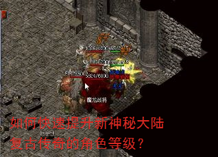 如何快速提升新神秘大陆复古传奇的角色等级? 如何快速提升新神秘大陆复古传奇的角色等级?