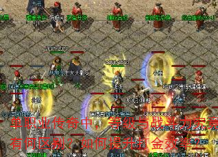 单职业传奇中,等级与战斗力究竟有何区别?如何提升打金效率? 单职业传奇中,等级与战斗力究竟有何区别?如何提升打金效率?