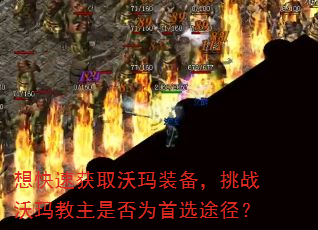 想快速获取沃玛装备,挑战沃玛教主是否为首选途径? 想快速获取沃玛装备,挑战沃玛教主是否为首选途径?