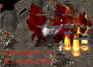 如何快速提升1.85星王合击角色等级? 如何快速提升1.85星王合击角色等级?