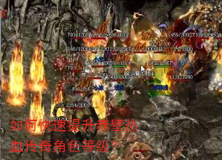 如何快速提升赤壁热血传奇角色等级? 如何快速提升赤壁热血传奇角色等级?