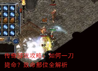 传奇游戏攻略:如何一刀毙命?致命部位全解析 传奇游戏攻略:如何一刀毙命?致命部位全解析