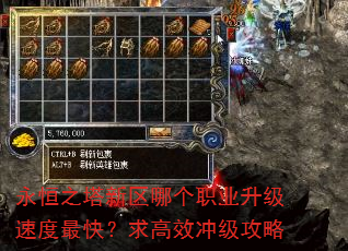 永恒之塔新区哪个职业升级速度最快?求高效冲级攻略 永恒之塔新区哪个职业升级速度最快?求高效冲级攻略