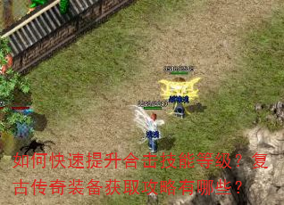 如何快速提升合击技能等级?复古传奇装备获取攻略有哪些? 如何快速提升合击技能等级?复古传奇装备获取攻略有哪些?